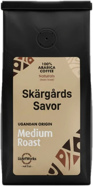 Naturals whole beans coffee bag
